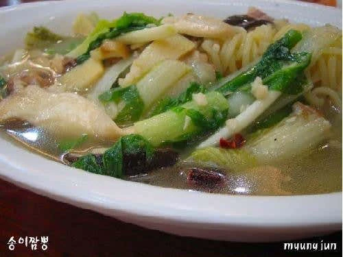 Mì hải sản không cay trong trang thông tin do Andongjang quản lý