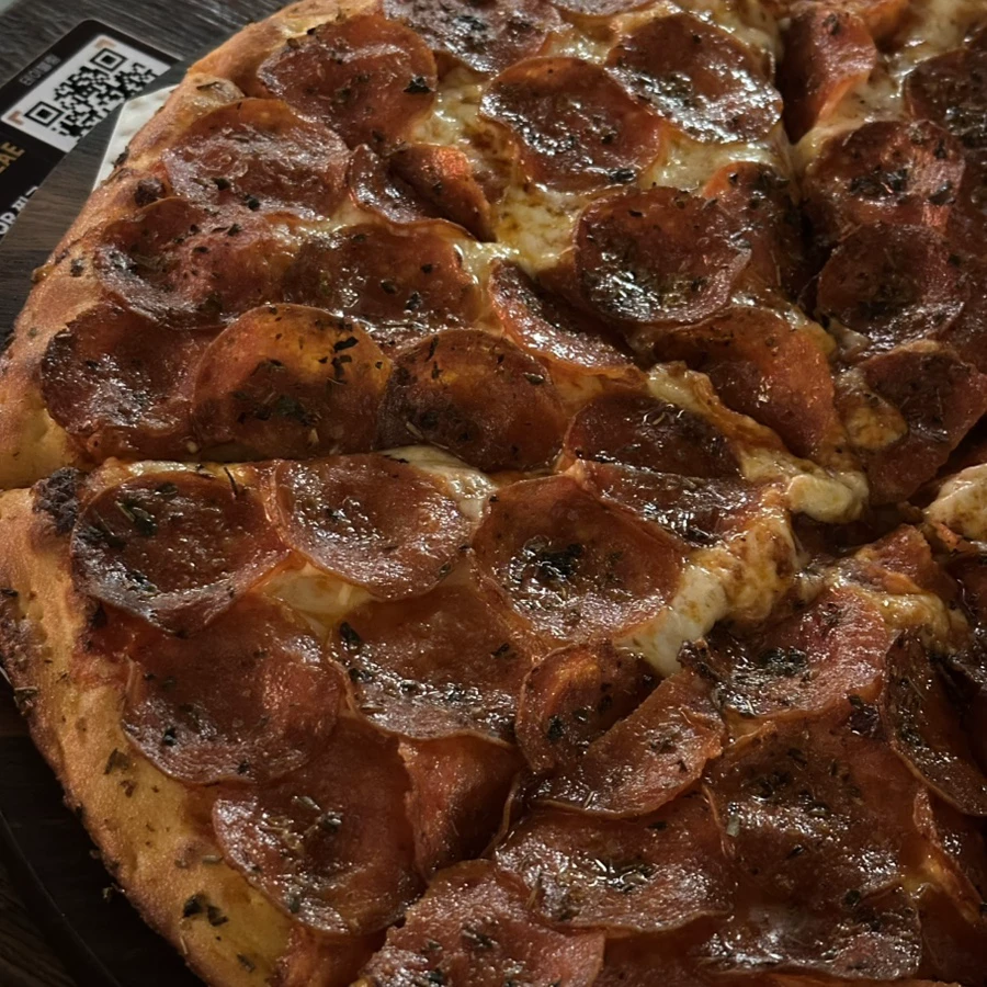 Pizza pepperoni chụp tại Old Mullae vào tháng 4 năm 2026