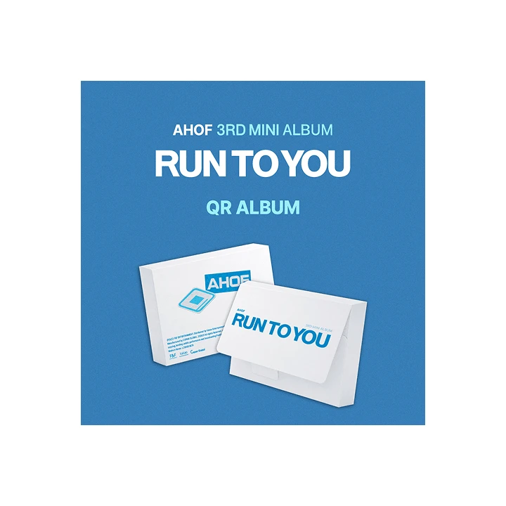 標準CDを含まないコンパクトなAHOF RUN TO YOU QRアルバム